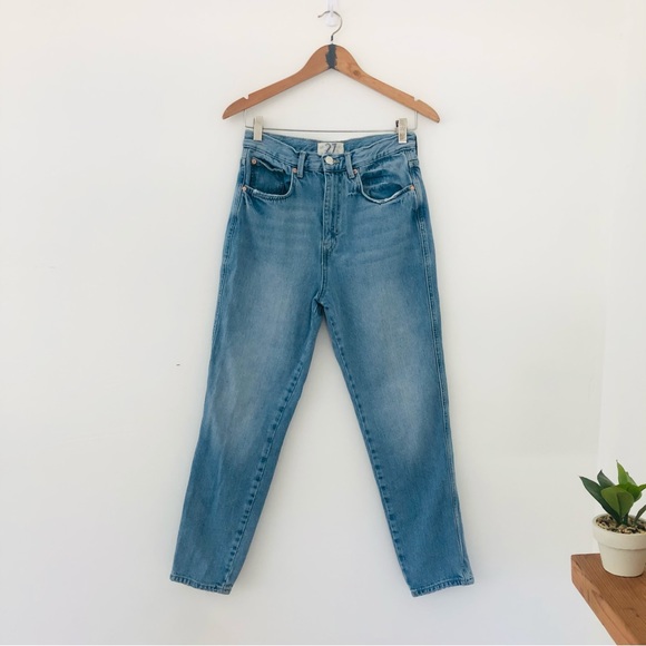 Free People - We The Free Distressed High Waist tapered skinny Jeans | 27 - Picture 1 of 16